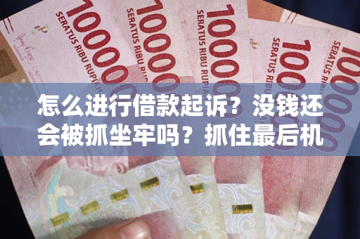 济南怎么进行借款起诉？没钱还会被抓坐牢吗？抓住最后机会！