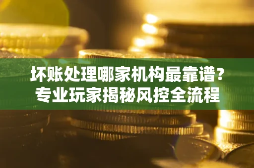 济南坏账处理哪家机构最靠谱？专业玩家揭秘风控全流程