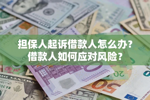 济南担保人起诉借款人怎么办？借款人如何应对风险？