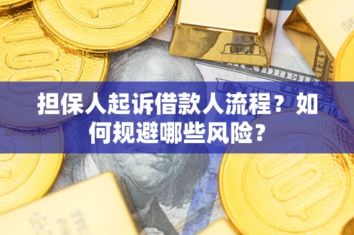 济南担保人起诉借款人流程？如何规避哪些风险？