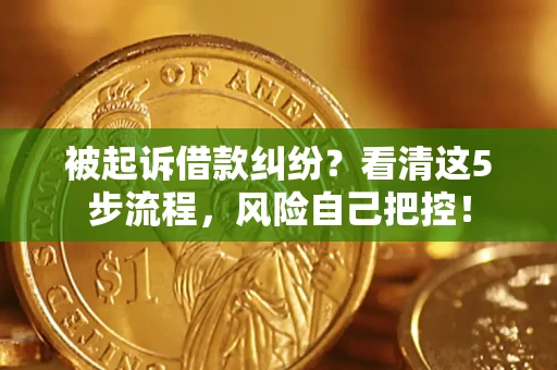 济南被起诉借款纠纷？看清这5步流程，风险自己把控！