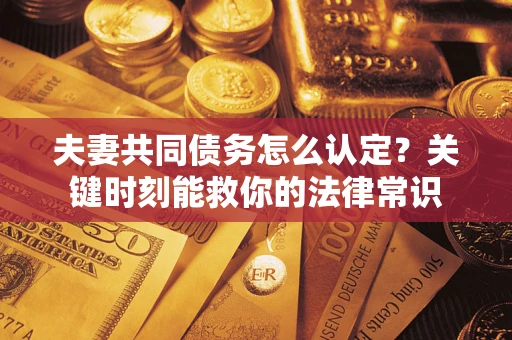 济南夫妻共同债务怎么认定？关键时刻能救你的法律常识